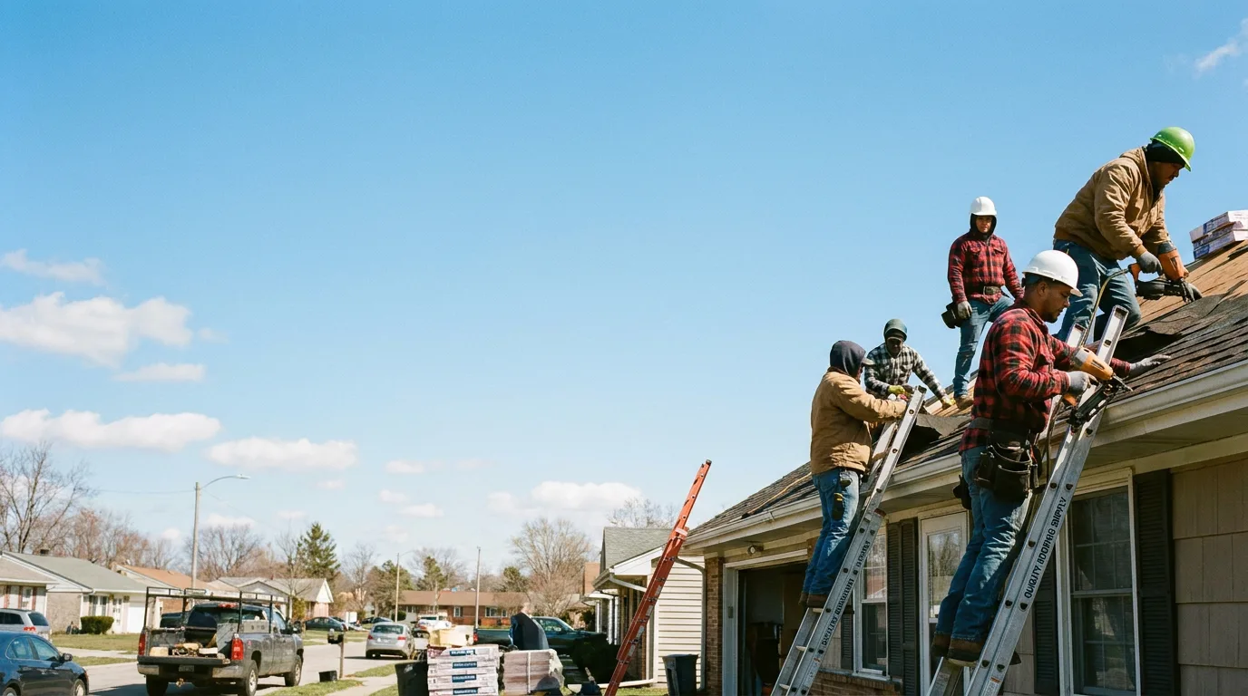 Roofing in Hunters, WA near me
